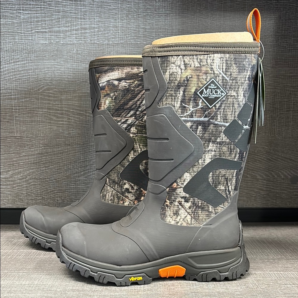 Men's Mossy Oak Apex Pro Vibram Artic Grip All Terrain Boot (Brown) - Size 7